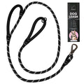 Reflective Double Handle Rope Dog Leash