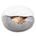Hooded Cat Donut Bed