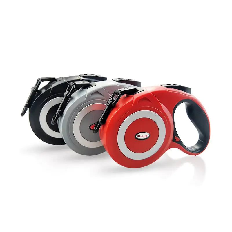 Retractable Dog Leashes with Pull Straps for Large Dogs