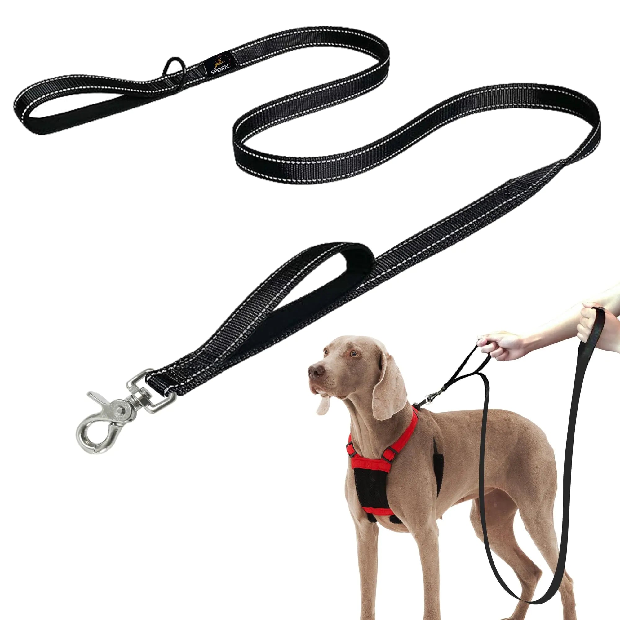 Double Handle Training Dog Leash